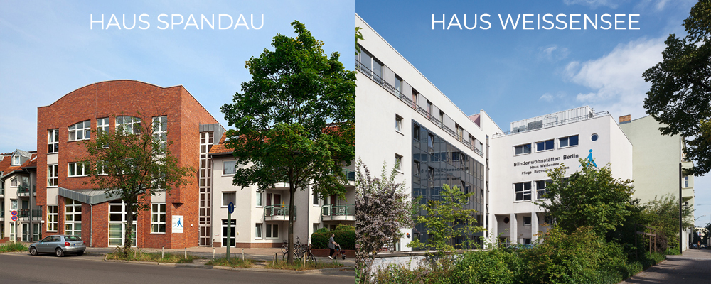 Unsere Häuser in Spandau und Weissensee